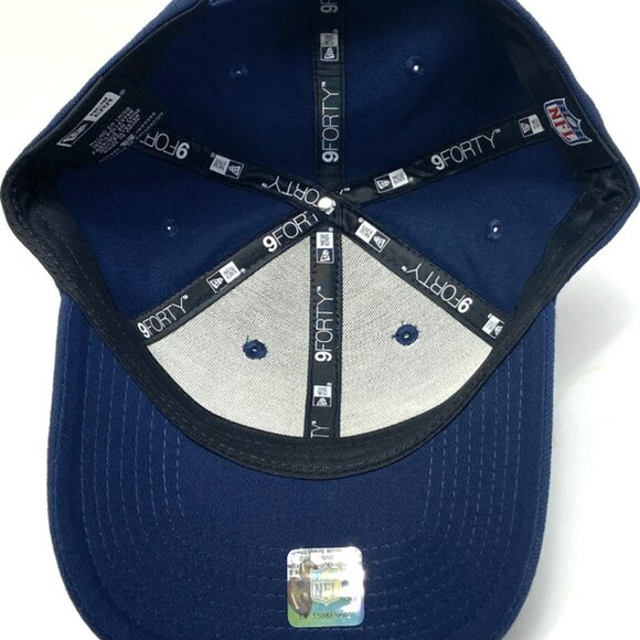 Los Angeles Rams NFL 2018 Blue 9Forty Adjustable Embroidered NOS Logo Cap - Picture 6 of 8